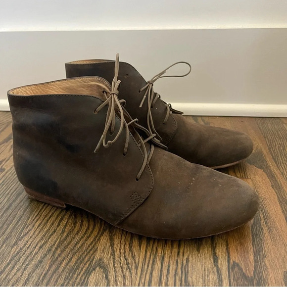 Nisolo Isa brown leather chukka boots size 8 - Picture 1 of 10